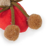 Cupid & Comet Catnip Christmas Booties