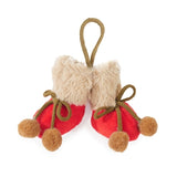 Cupid & Comet Catnip Christmas Booties