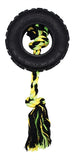 Happy Pet Grrrelli Tyre Tugger Zwart / Groen 44X18,5X5 CM