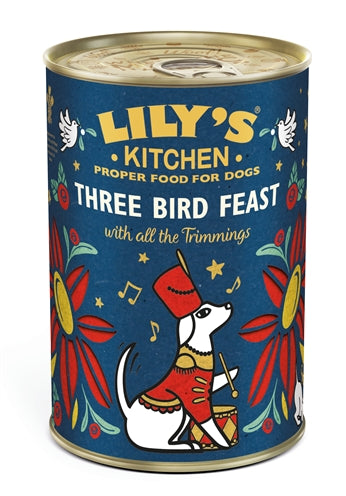 Lily's Kitchen Christmas Three Bird Feast 6X400 GR