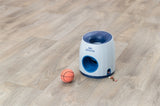 Trixie Dog Activity Strategiespel Ball&Treat Wit / Blauw 17X17X18 CM