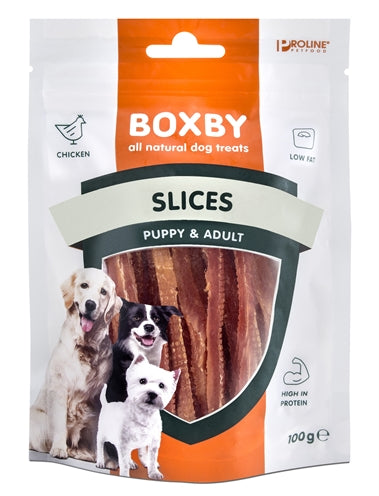 Proline Dog Boxby Slices 100 GR